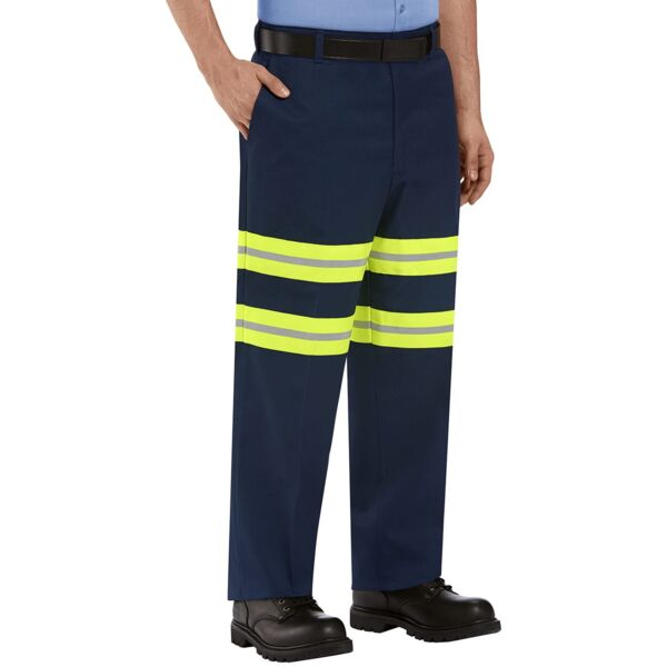 Red Kap Men's Enhanced Visibility Dura-Kap® Industrial Pants PT20E Men's Enhanced Visibility Dura-Kap® Industrial Pants Thumbnail