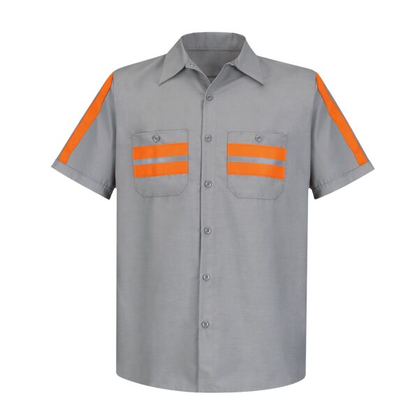 Red Kap Men's Enhanced Visibility Industrial Work Shirt SP24E Men's Enhanced Visibility Industrial Work Shirt Thumbnail