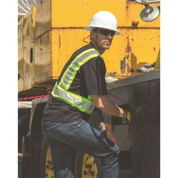 Kishigo Unisex EV Series® Enhanced Visibility Contrast Pocket T-Shirt B200-204 Unisex EV Series® Enhanced Visibility Contrast Pocket T-Shirt Thumbnail