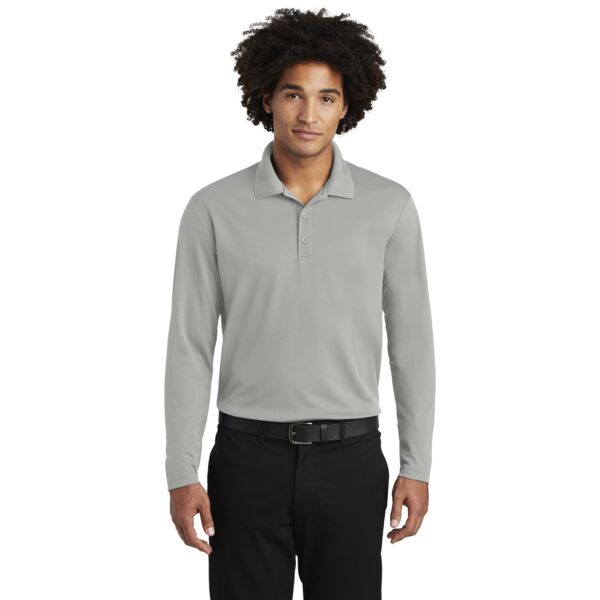 Sport Tek PosiCharge ® RacerMesh ® Long Sleeve Polo ST640LS PosiCharge ® RacerMesh ® Long Sleeve Polo Thumbnail