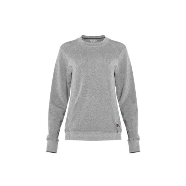 Badger Women's FitFlex French Terry Crewneck Sweatshirt 1041 Women's FitFlex French Terry Crewneck Sweatshirt Thumbnail