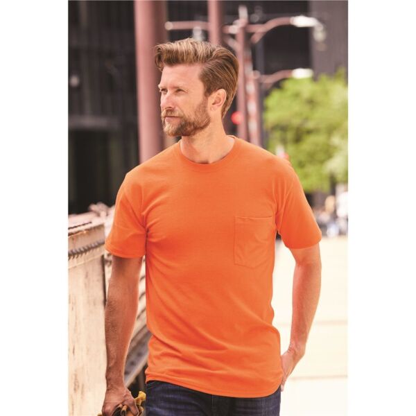Hanes Unisex Workwear Pocket T-Shirt W110 Unisex Workwear Pocket T-Shirt Thumbnail