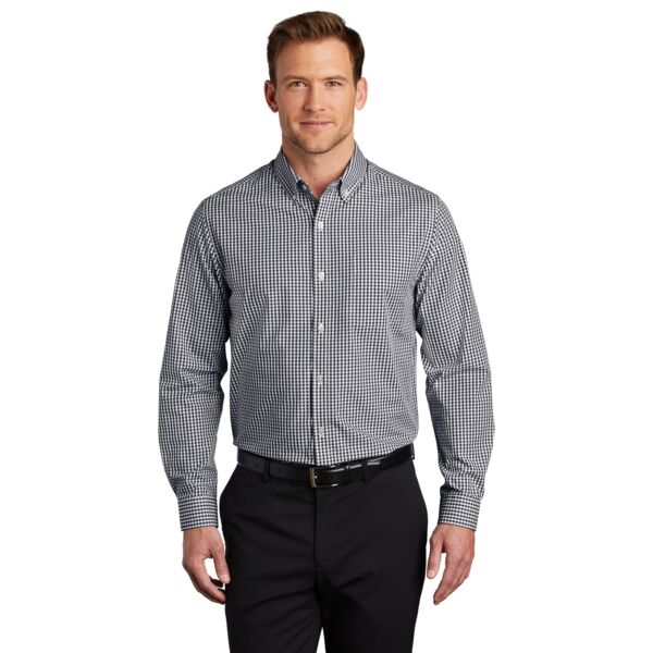 Port Authority Broadcloth Gingham Easy Care Shirt W644 Broadcloth Gingham Easy Care Shirt Thumbnail