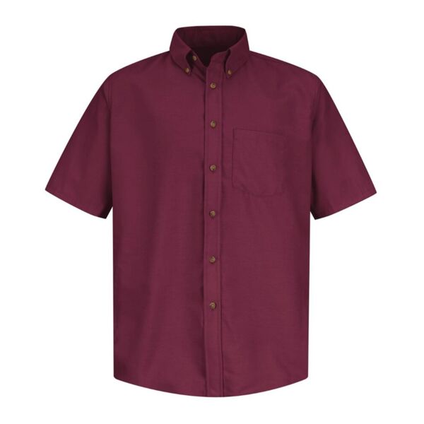 Red Kap Men's Tall Poplin Short Sleeve Dress Shirt SP80T Men's Tall Poplin Short Sleeve Dress Shirt Thumbnail