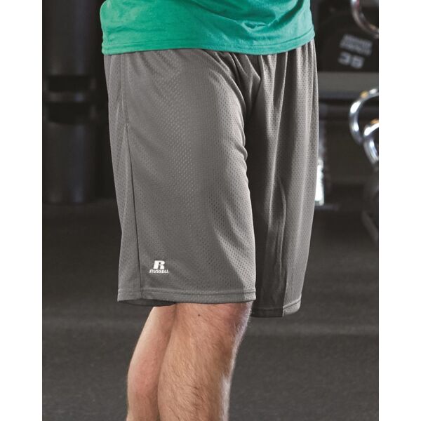 Russell Athletic Men's 9" Dri-Power® Tricot Mesh Shorts with Pockets 651AFM Men's 9" Dri-Power® Tricot Mesh Shorts with Pockets Thumbnail