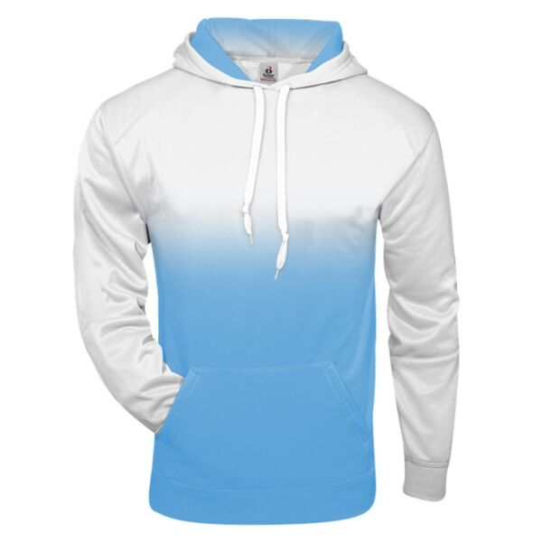 Badger Unisex Ombre Hooded Sweatshirt 1403 Unisex Ombre Hooded Sweatshirt Thumbnail