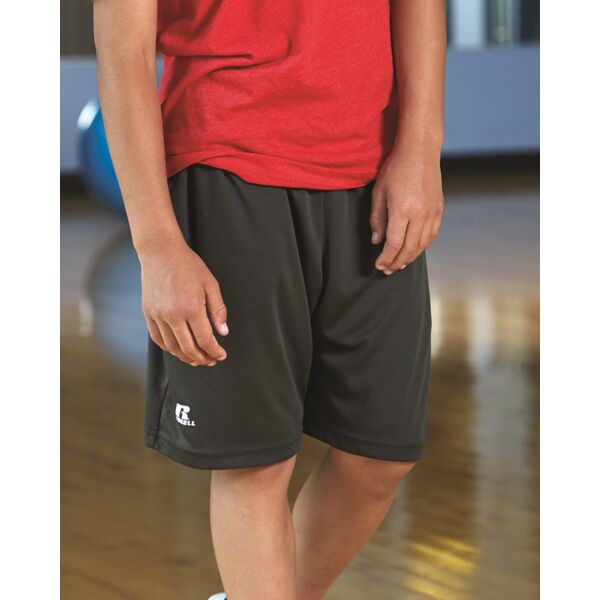 Russell Athletic Youth Essential 7" Shorts with Pockets TS7X2B Youth Essential 7" Shorts with Pockets Thumbnail