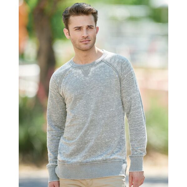 J. America Men's Vintage Zen Fleece Crewneck Sweatshirt 8920 Men's Vintage Zen Fleece Crewneck Sweatshirt Thumbnail