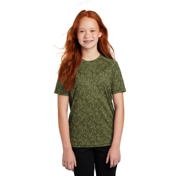 Sport Tek Youth Digi Camo Tee YST460 Youth Digi Camo Tee Thumbnail