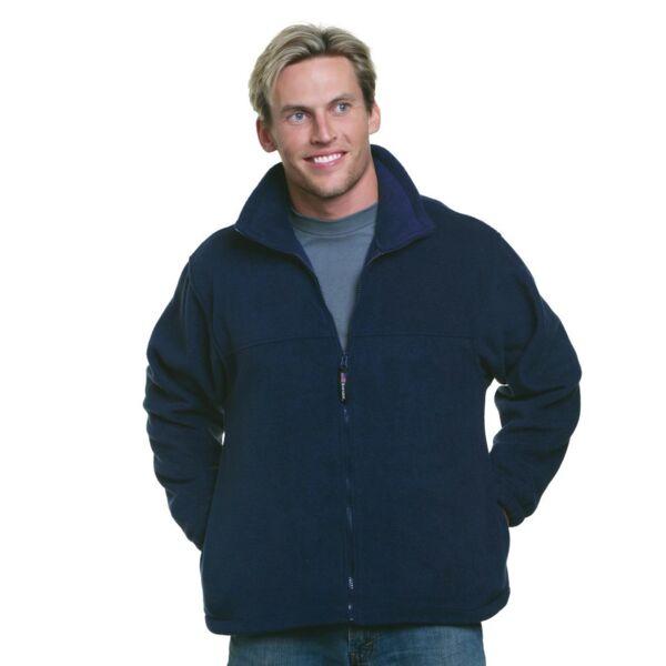 Bayside Men's USA-Made Full-Zip Fleece Jacket 1130 Men's USA-Made Full-Zip Fleece Jacket Thumbnail