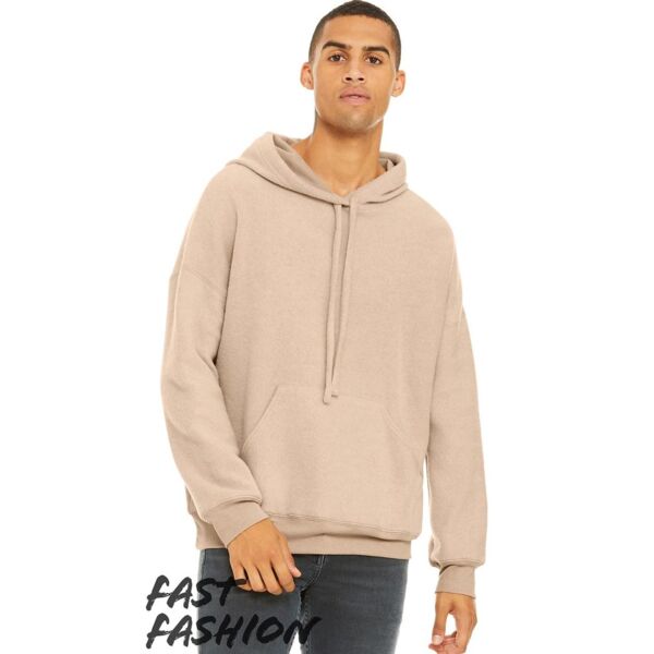 Bella + Canvas Unisex FWD Fashion Sueded Fleece Hoodie Sweatshirt 3329 Unisex FWD Fashion Sueded Fleece Hoodie Sweatshirt Thumbnail