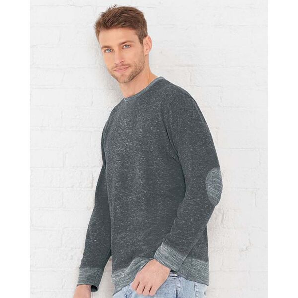 LAT Unisex Harborside Mélange French Terry Crewneck Sweatshirt 6965 Unisex Harborside Mélange French Terry Crewneck Sweatshirt Thumbnail