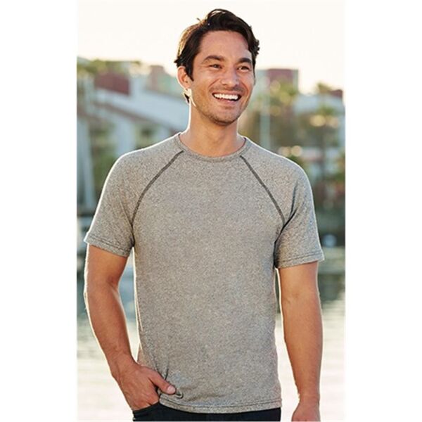 Next Level Apparel Men's Mock Twist Raglan T-Shirt 2050 Men's Mock Twist Raglan T-Shirt Thumbnail