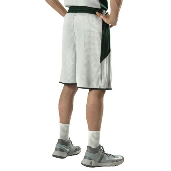 Alleson Athletic Men's Single Ply Reversible Basketball Shorts 589PSP Men's Single Ply Reversible Basketball Shorts Thumbnail