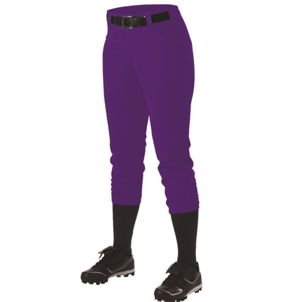 Girls' Fastpitch Softball Pants with Belt Loops Thumbnail
