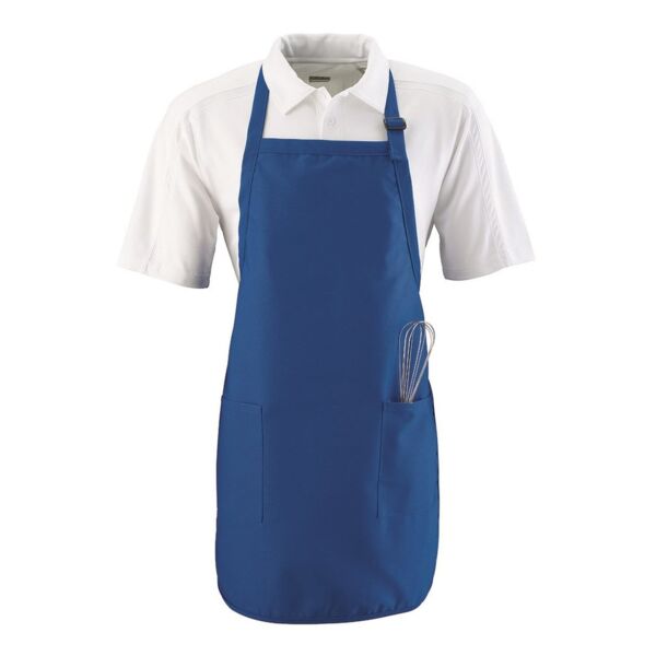 Augusta Sportswear Full Length Apron with Pockets 4350 Full Length Apron with Pockets Thumbnail