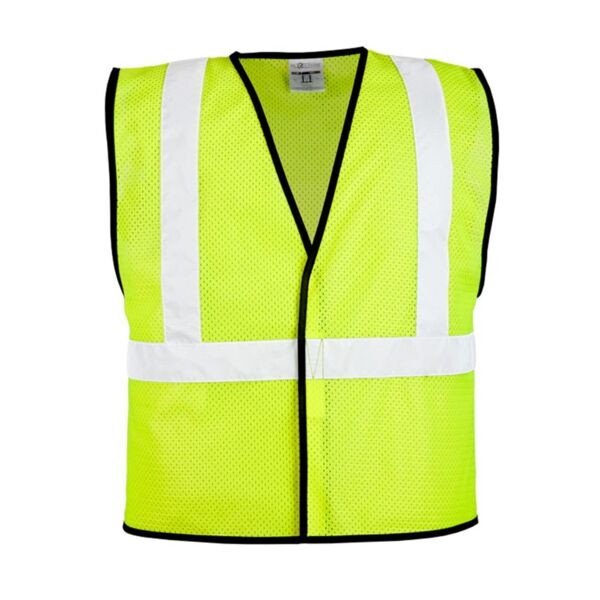 Kishigo Unisex Hook-and-Loop Mesh Vest 1571-1572 Unisex Hook-and-Loop Mesh Vest Thumbnail