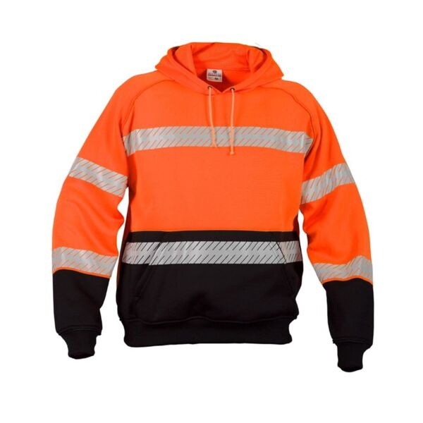 Kishigo Unisex Premium Black Series® Pull Over Hooded Sweatshirt JS142-143 Unisex Premium Black Series® Pull Over Hooded Sweatshirt Thumbnail