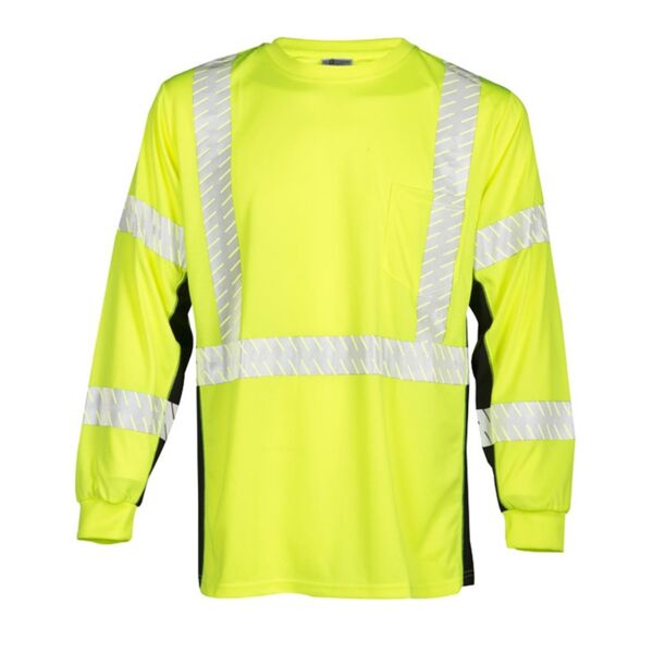 Kishigo Unisex Premium Black Series® Long Sleeve T-Shirt 9134-9135 Unisex Premium Black Series® Long Sleeve T-Shirt Thumbnail