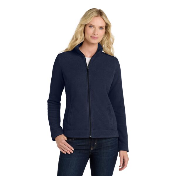Port Authority Women's Ultra Warm Brushed Fleece Jacket L211 Women's Ultra Warm Brushed Fleece Jacket Thumbnail