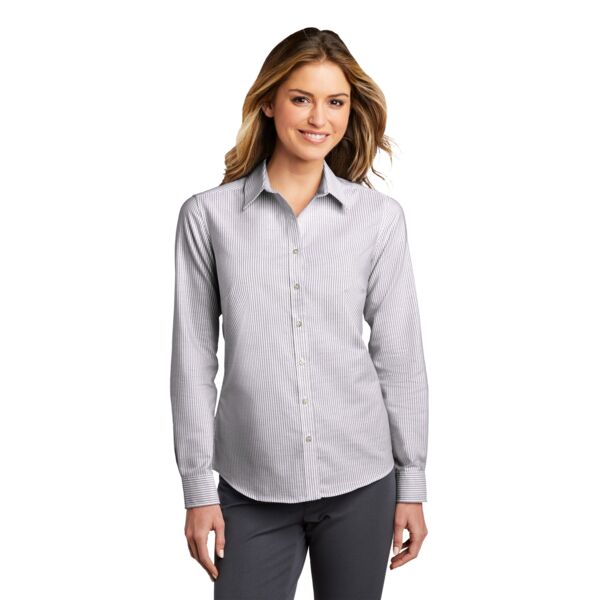 Women's SuperPro Oxford Stripe Shirt Thumbnail