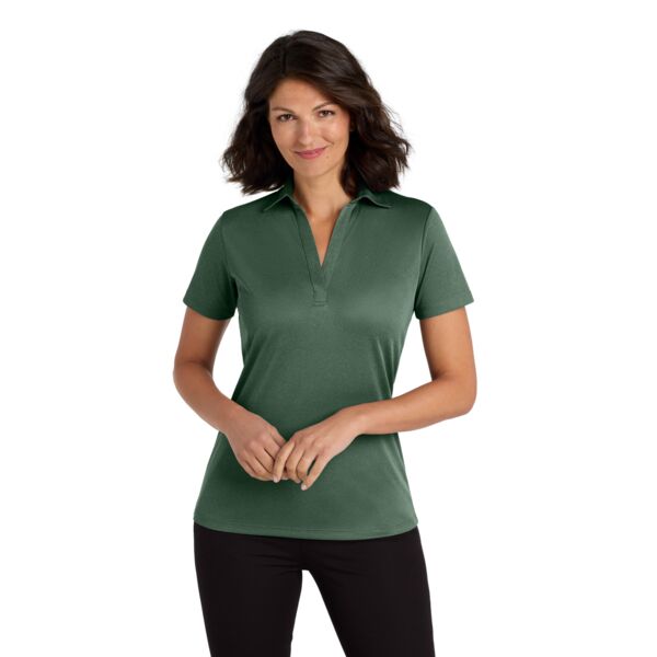 Port Authority Women's Heathered Silk Touch Performance Polo LK542 Women's Heathered Silk Touch Performance Polo Thumbnail