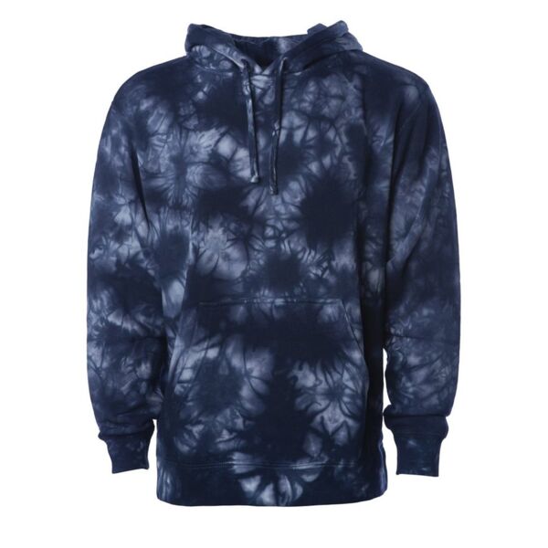 Independent Trading Co. Unisex Midweight Tie-Dyed Hooded Sweatshirt PRM4500TD Unisex Midweight Tie-Dyed Hooded Sweatshirt Thumbnail