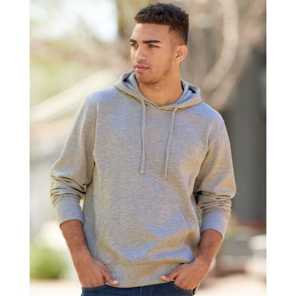J. America Men's Ripple Fleece Hooded Sweatshirt 8706 Men's Ripple Fleece Hooded Sweatshirt Thumbnail
