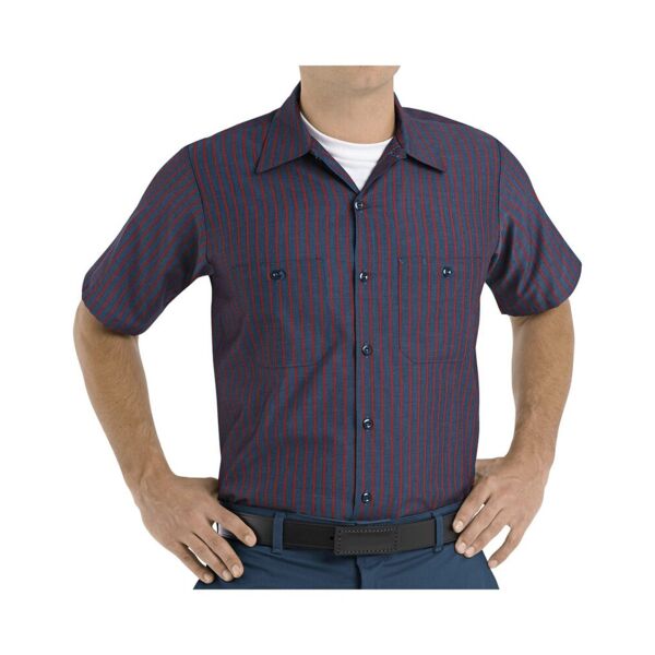 Red Kap Men's Tall Industrial Short Sleeve Work Shirt SP24T Men's Tall Industrial Short Sleeve Work Shirt Thumbnail