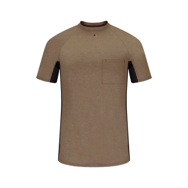 Bulwark Men's FR Two-Tone Base Layer with Concealed Chest Pocket- EXCEL FR MPS4 Men's FR Two-Tone Base Layer with Concealed Chest Pocket- EXCEL FR Thumbnail
