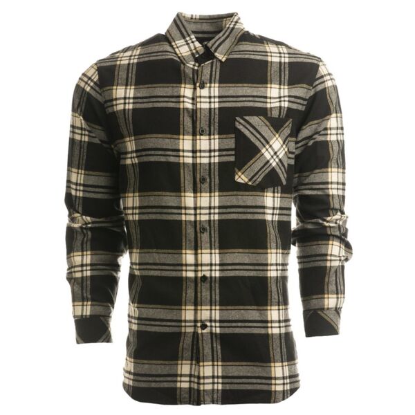 Burnside Men's Open Pocket Flannel Shirt 8212 Men's Open Pocket Flannel Shirt Thumbnail