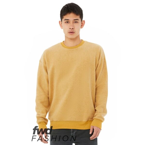 Bella + Canvas Unisex FWD Fashion Sueded Drop Shoulder Crewneck Sweatshirt 3345 Unisex FWD Fashion Sueded Drop Shoulder Crewneck Sweatshirt Thumbnail