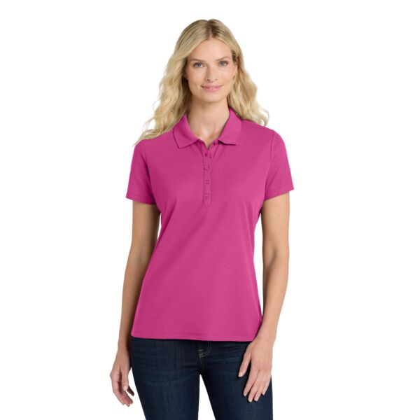 Port Authority Women's SuperPro React Polo LK810 Women's SuperPro React Polo Thumbnail