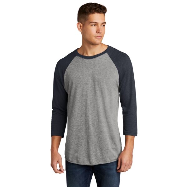 Next Level Apparel Adult Tri Blend 3/4 Sleeve Raglan Tee NL6051 Adult Tri Blend 3/4 Sleeve Raglan Tee Thumbnail
