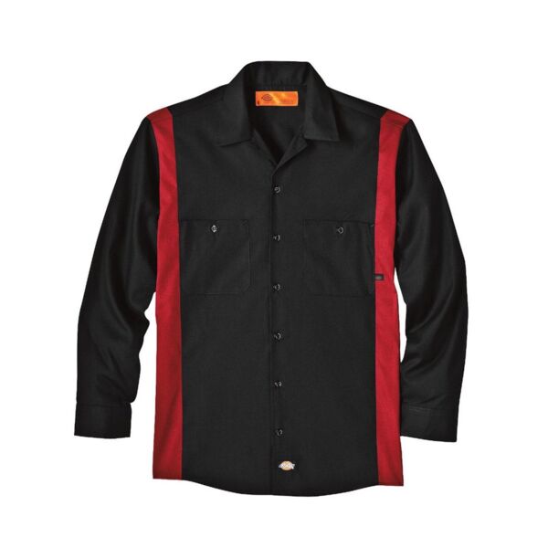 Dickies Men's Industrial Colorblocked Long Sleeve Shirt 5524 Men's Industrial Colorblocked Long Sleeve Shirt Thumbnail