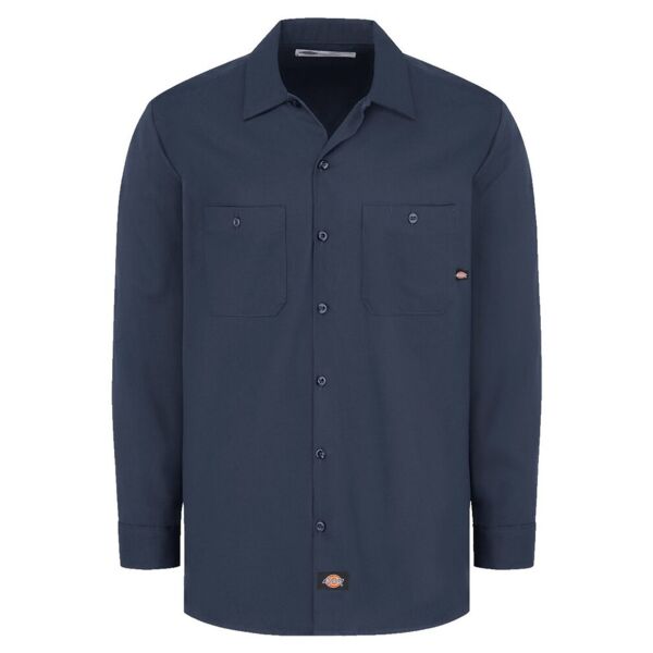 Dickies Men's Tall Industrial Cotton Long Sleeve Work Shirt L307T Men's Tall Industrial Cotton Long Sleeve Work Shirt Thumbnail