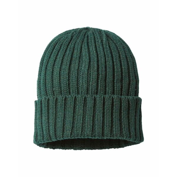 Atlantis Headwear Sustainable Cable Knit Cuffed Beanie SHORE Sustainable Cable Knit Cuffed Beanie Thumbnail