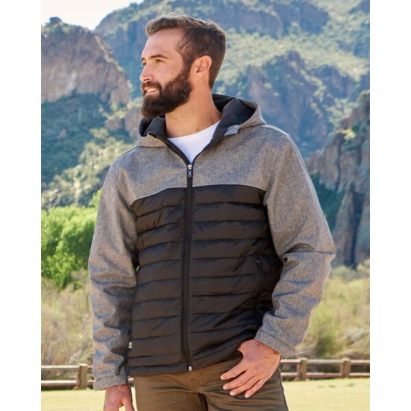 DRI DUCK Men's Pinnacle Soft Shell Puffer Jacket 5324 Men's Pinnacle Soft Shell Puffer Jacket Thumbnail