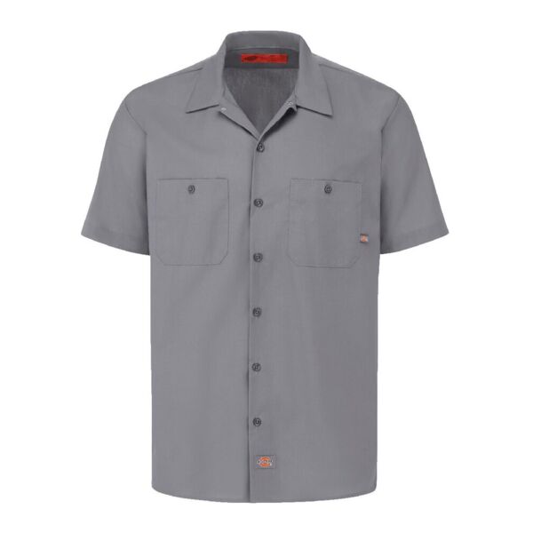 Dickies Men's Tall Industrial Short Sleeve Work Shirt S535T Men's Tall Industrial Short Sleeve Work Shirt Thumbnail
