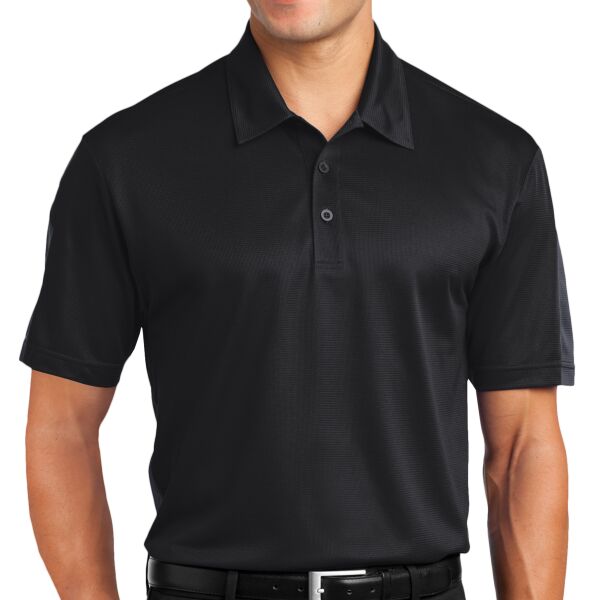 PosiCharge ® Active Textured Colorblock Performance Polo Thumbnail