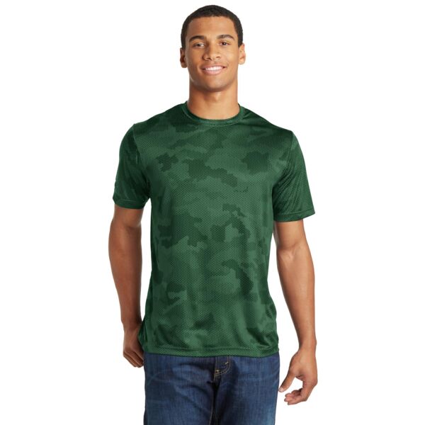 Sport Tek Camo Hex Performance Tee ST370 Camo Hex Performance Tee Thumbnail