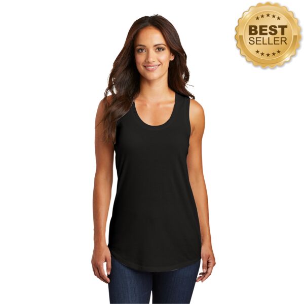 District Women's Perfect Tri Blend Racerback Tank Top DM138L Women's Perfect Tri Blend Racerback Tank Top Thumbnail