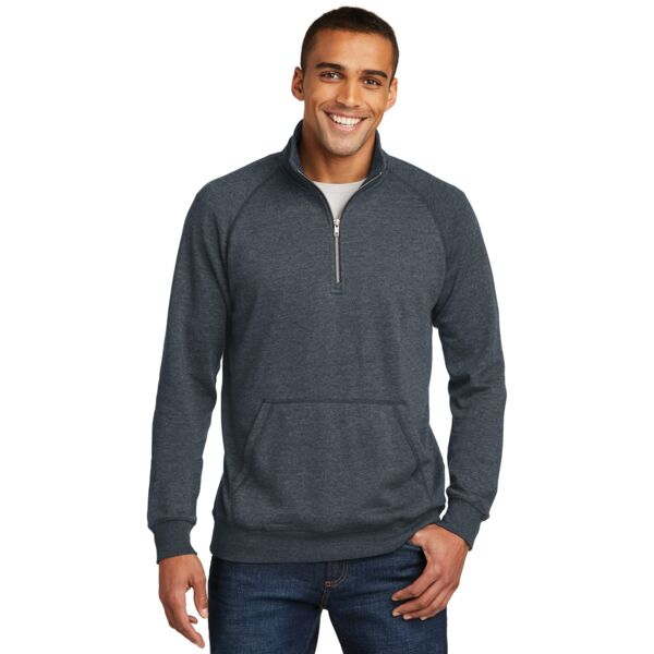 District Lightweight Fleece 1/4 Zip DM392 Lightweight Fleece 1/4 Zip Thumbnail