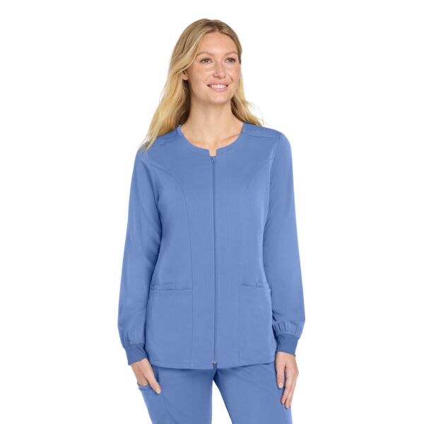 Wink Women's Premiere Flex  Full Zip Scrub Jacket WW4088 Women's Premiere Flex  Full Zip Scrub Jacket Thumbnail