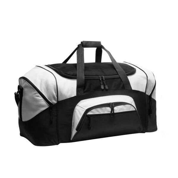 Port Authority Standard Colorblock Sport Duffel Bag BG99 Standard Colorblock Sport Duffel Bag Thumbnail