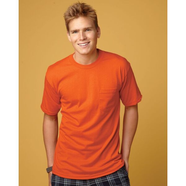 USA-Made 50/50 T-Shirt with a Pocket Thumbnail