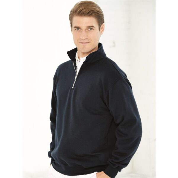 Bayside USA-Made Quarter-Zip Pullover Sweatshirt 920 USA-Made Quarter-Zip Pullover Sweatshirt Thumbnail