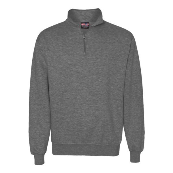 USA-Made Quarter-Zip Pullover Sweatshirt Thumbnail