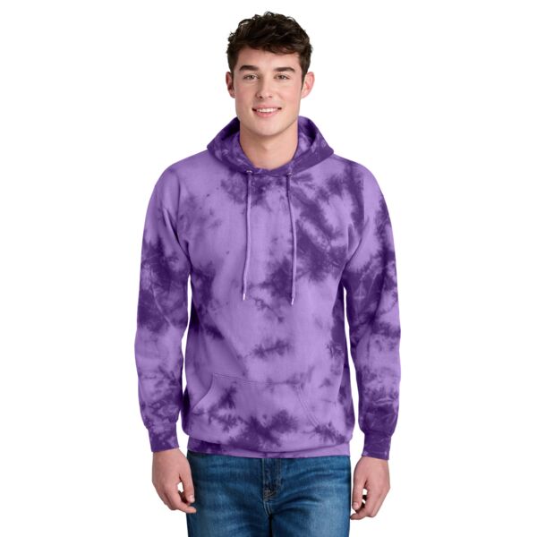 Port & Company Crystal Tie Dye Pullover Hoodie PC144 Crystal Tie Dye Pullover Hoodie Thumbnail