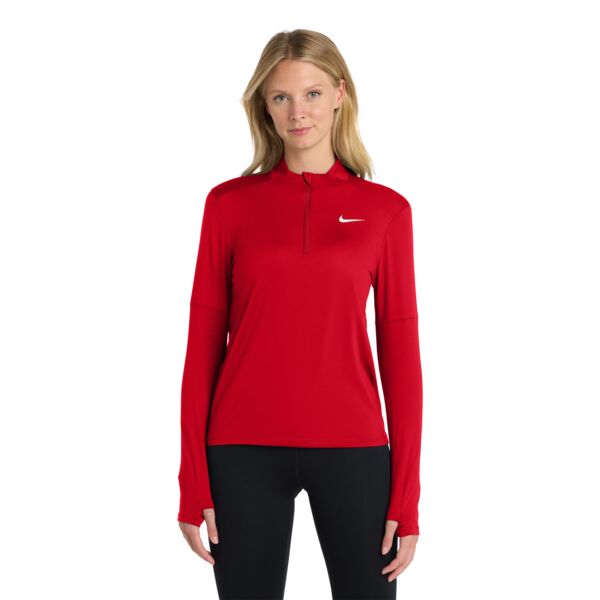 Nike Ladies Dri FIT Element 1/2 Zip Top NKDH4951 Ladies Dri FIT Element 1/2 Zip Top Thumbnail